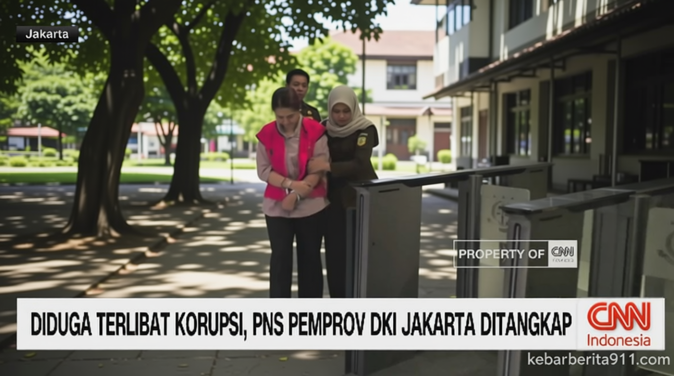 VIDEO: Diduga Terlibat Korupsi – PNS Pemprov DKI jakarta Ditangkap