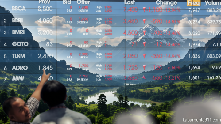 Latest Program: IHSG Anjlok 1,53 Persen ke 6.753 Usai Pengumuman MSCI