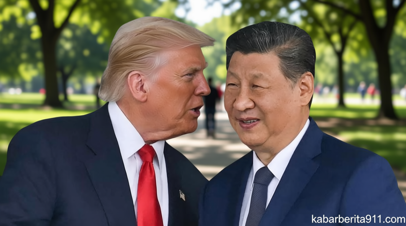 Trump Bertolak ke China untuk Temui Xi Jinping