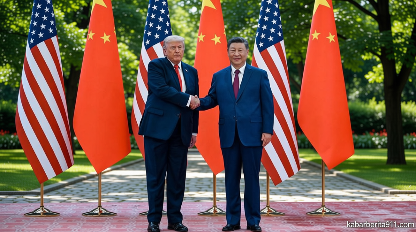Main Agenda: Xi Peringatkan Trump Soal Taiwan: Salah Langkah Bisa Picu Konflik