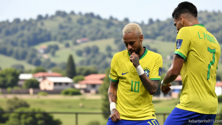 Daftar 55 Pemain Sementara Brasil di Piala Dunia 2026: Neymar Masuk
