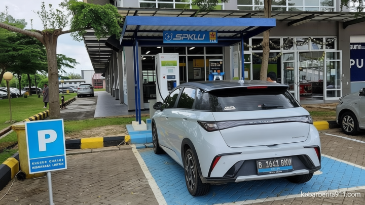 New Policy: Jumlah SPKLU Khusus Mobil Listrik Kini Tembus 4.892 Unit
