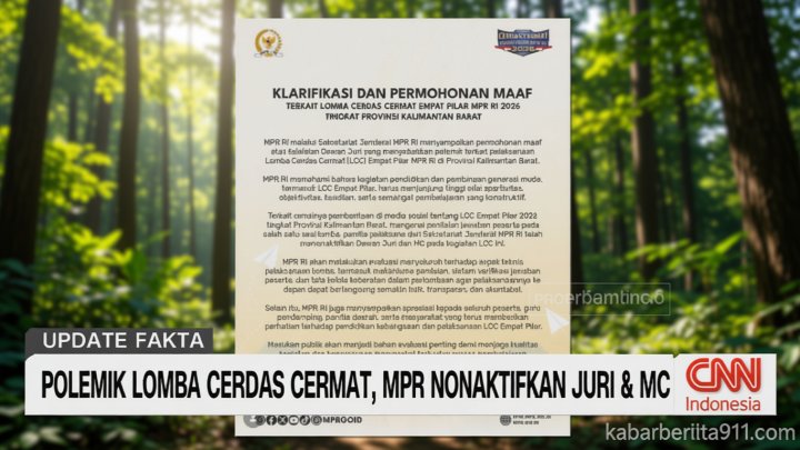VIDEO: Polemik Lomba Cerdas Cermat – MPR Nonaktifkan Juri & MC