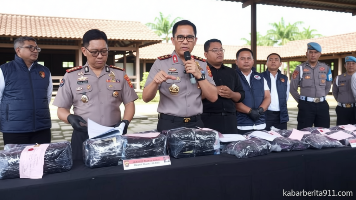 Polisi Bongkar Jaringan Narkoba Pekanbaru-Palembang – Sita Rp2,5 Miliar