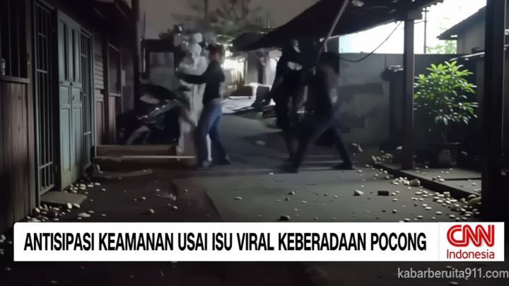 VIDEO: Polisi Imbau Warga Tidak Panik soal Heboh Pocong