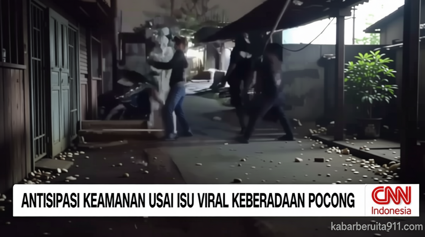 VIDEO: Polisi Imbau Warga Tidak Panik soal Heboh Pocong