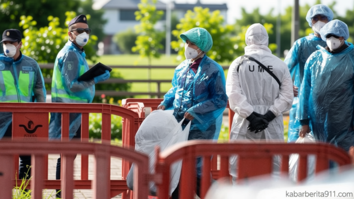 New Policy: Kapal Wabah Virus Hanta Dievakuasi, Penumpang Pakai Pakaian Medis