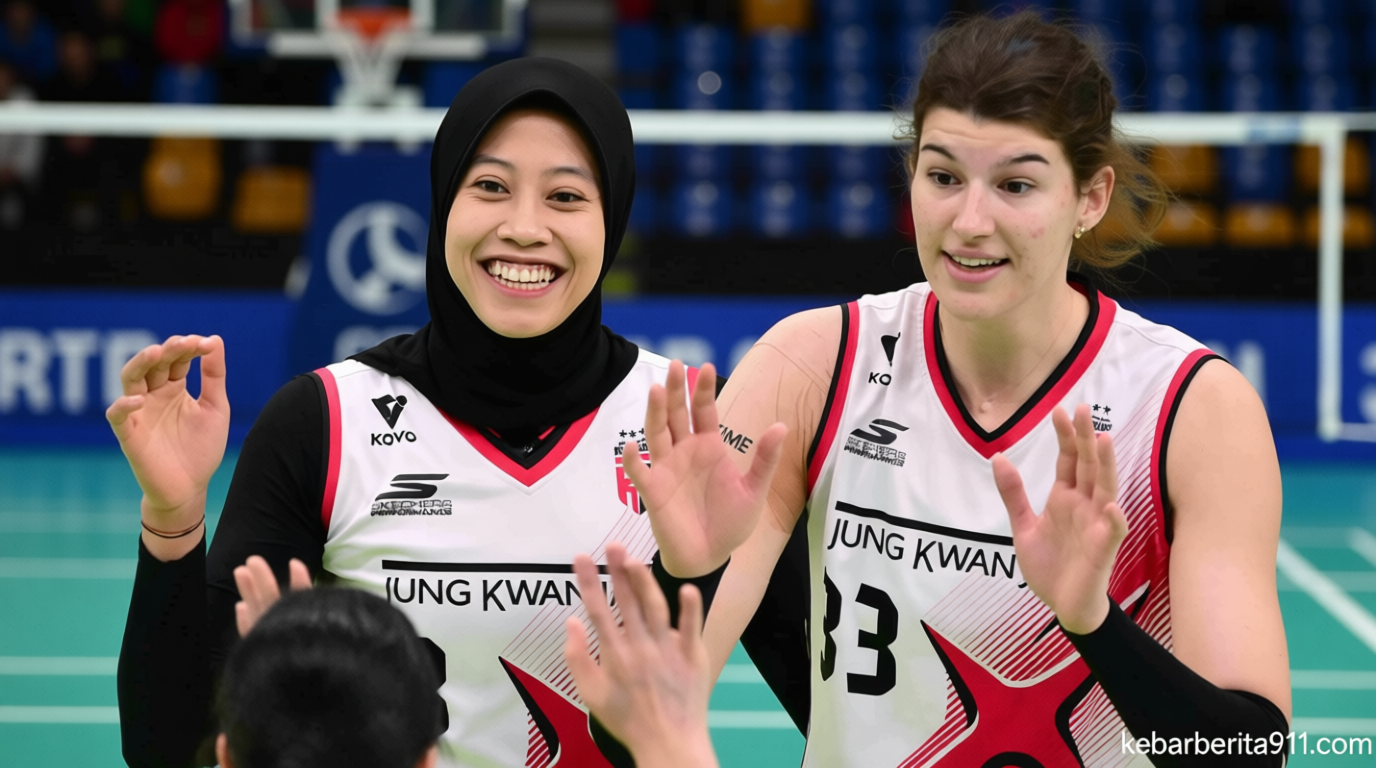 Dulu Satu Tim, Kini Megawati-Bukilic Jadi Rival di Liga Voli Korea