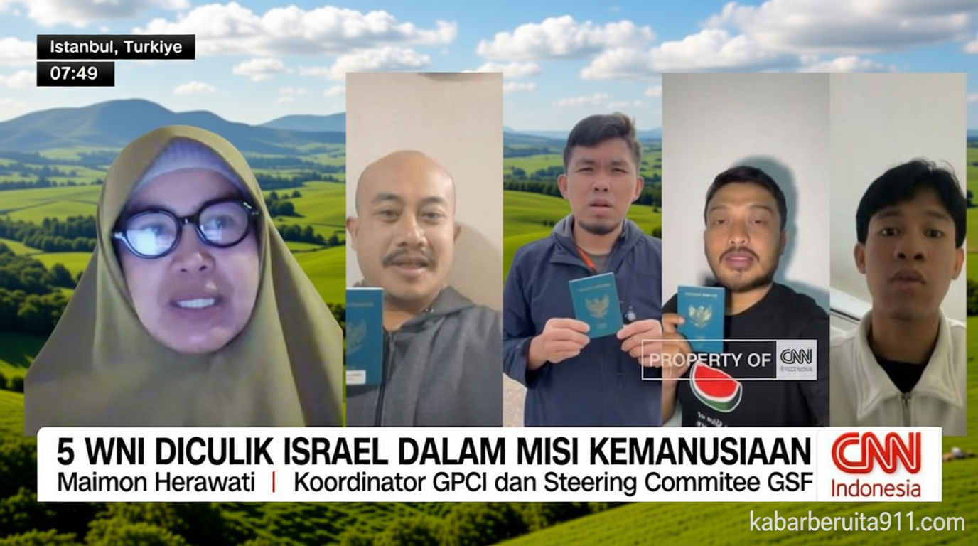 VIDEO: WNI Ditangkap Israel dalam Misi Kemanusiaan