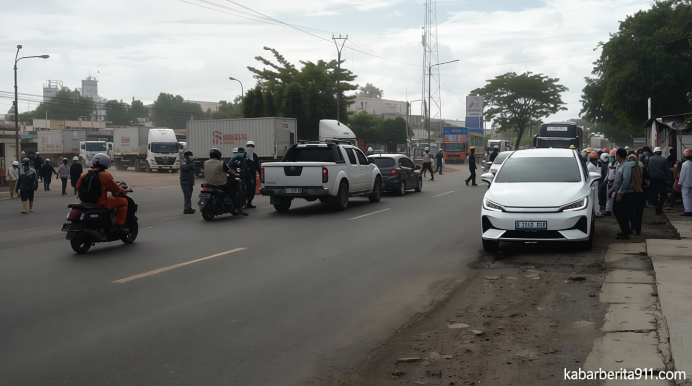 DLHK Banten Pasang Alat Pantau Usai Ledakan Pabrik Kimia Cilegon
