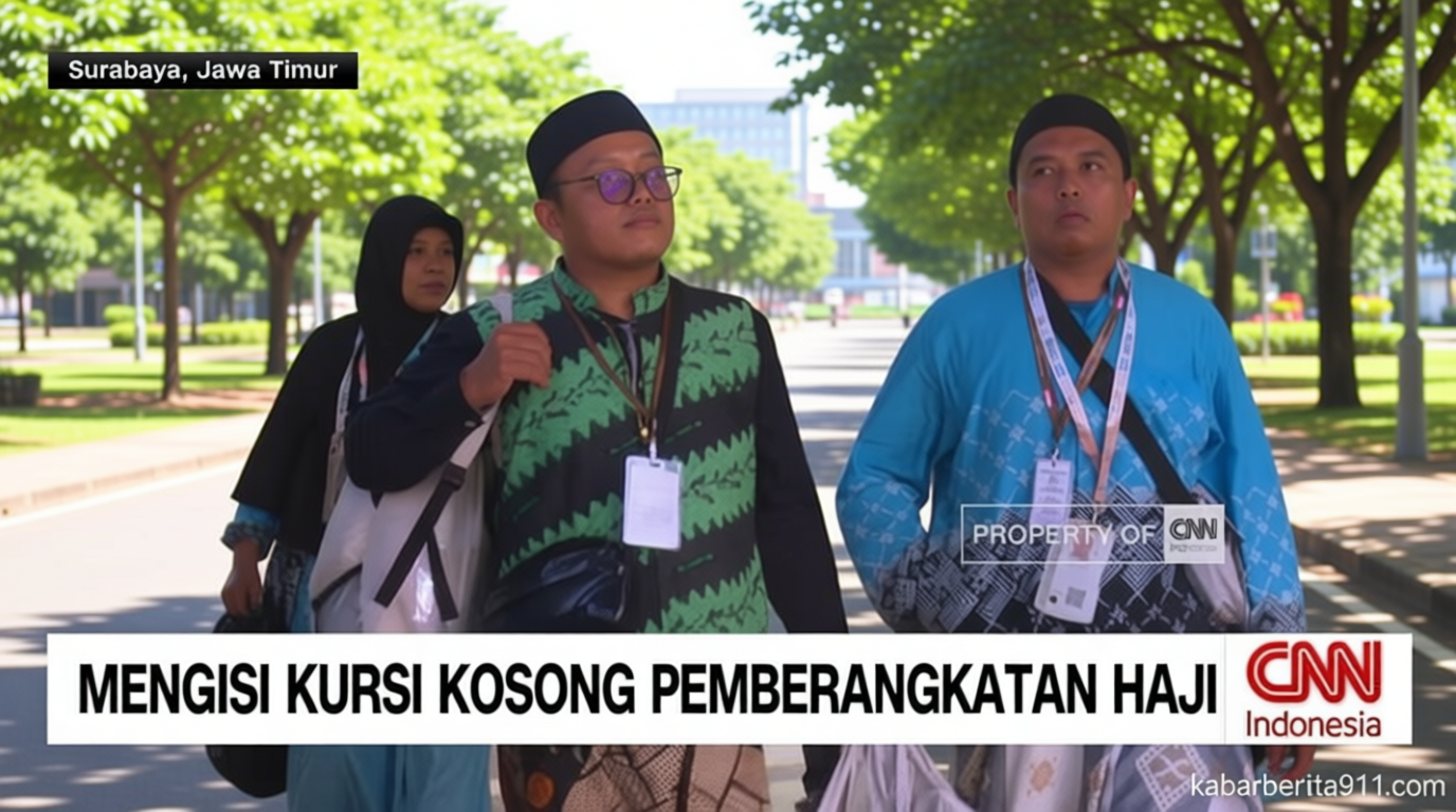 VIDEO: Mengisi Kursi Kosong Pemberangkatan Haji