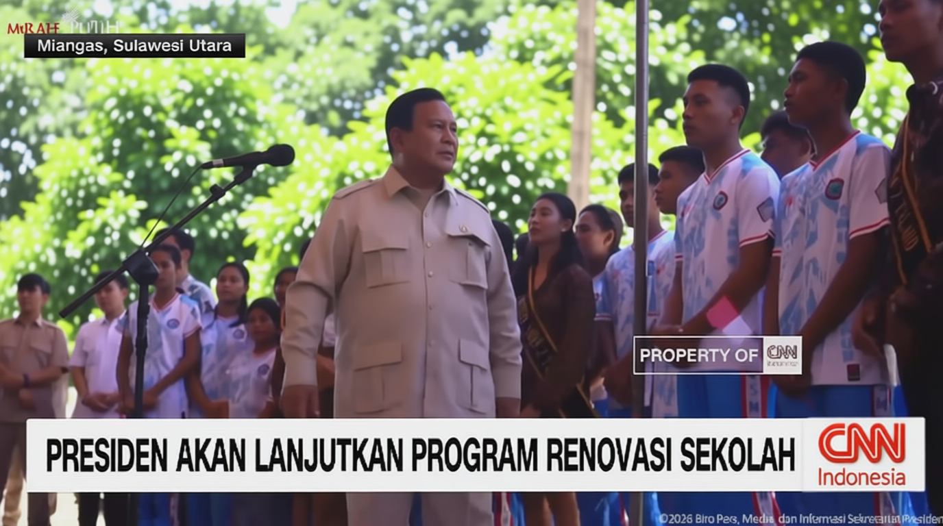 VIDEO: Presiden Prabowo Kunjungi Miangas, Pulau Terluar RI