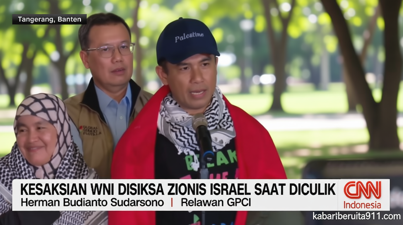 VIDEO: Kesaksian WNI Disiksa Zionis Israel Saat Diculik
