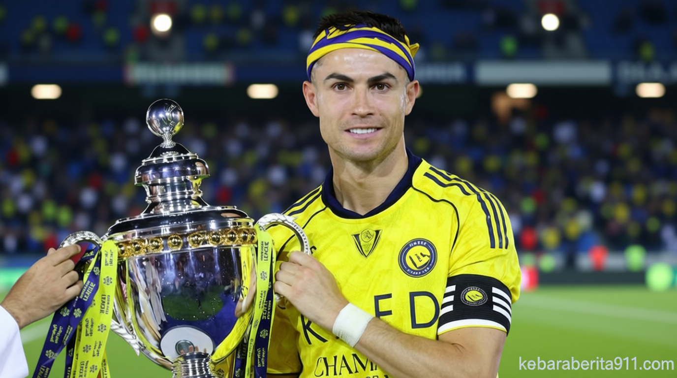 Historic Moment: Berapa Banyak Gelar Ronaldo Usai Al Nassr Juara?