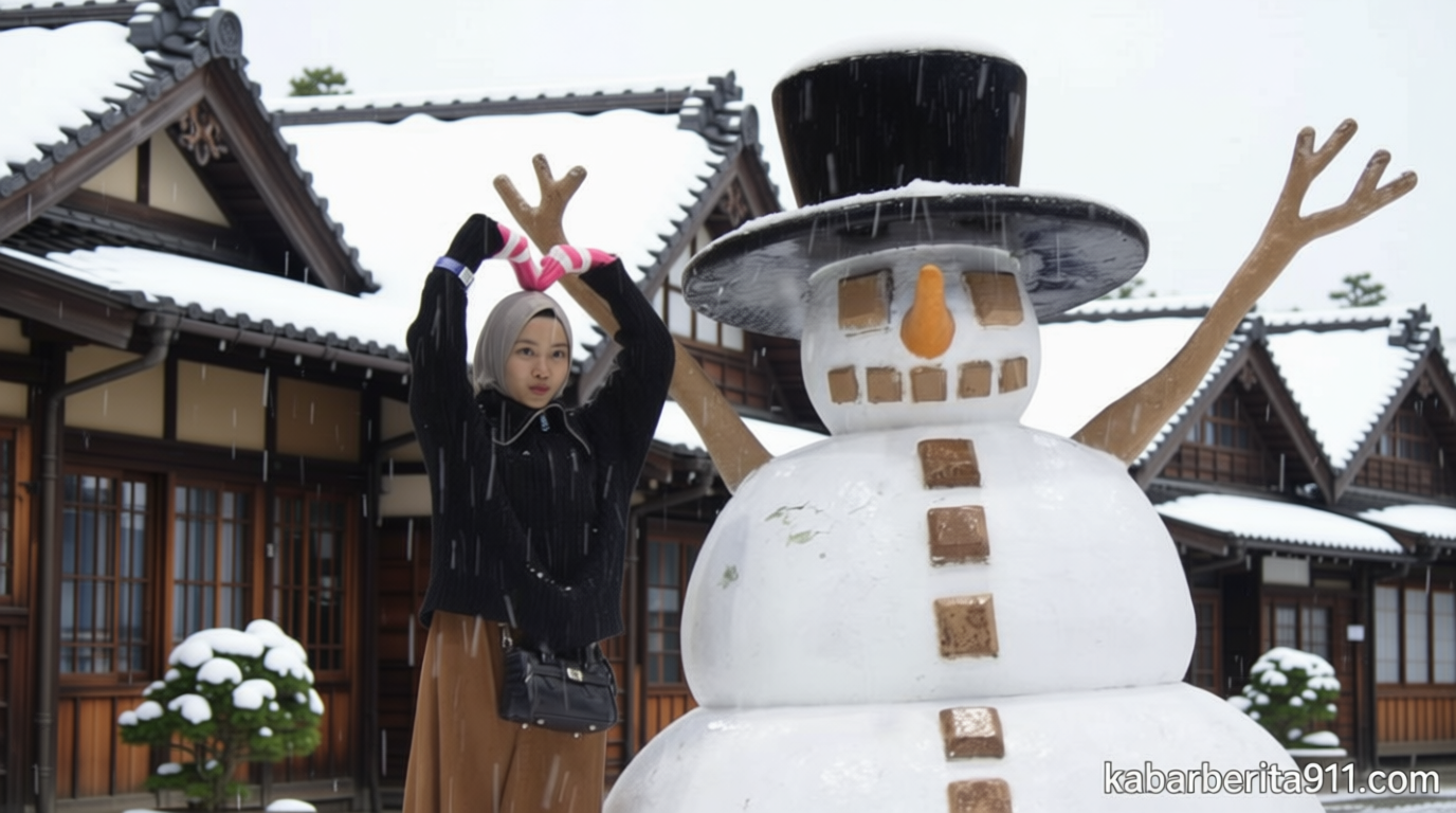Historic Moment: Mau Liburan Ala Jepang? Coba Main Salju di Trans Snow World Bintaro