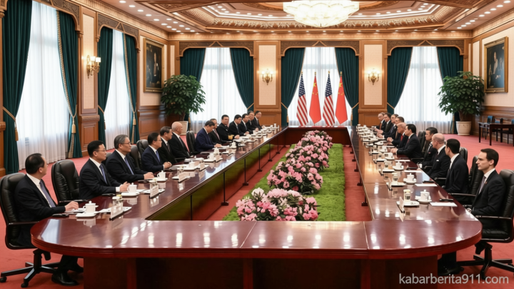 Meeting Results: Puja-puji Trump ke Xi: Orang Tak Suka Saya Sebut Anda Pemimpin Hebat