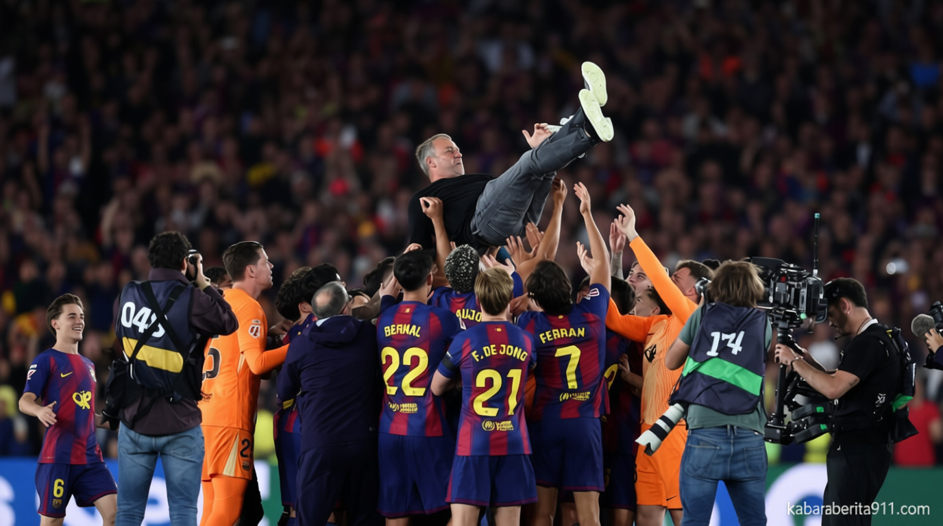 Hasil El Clasico: Bantai Real Madrid 2-0 – Barcelona Juara Liga Spanyol