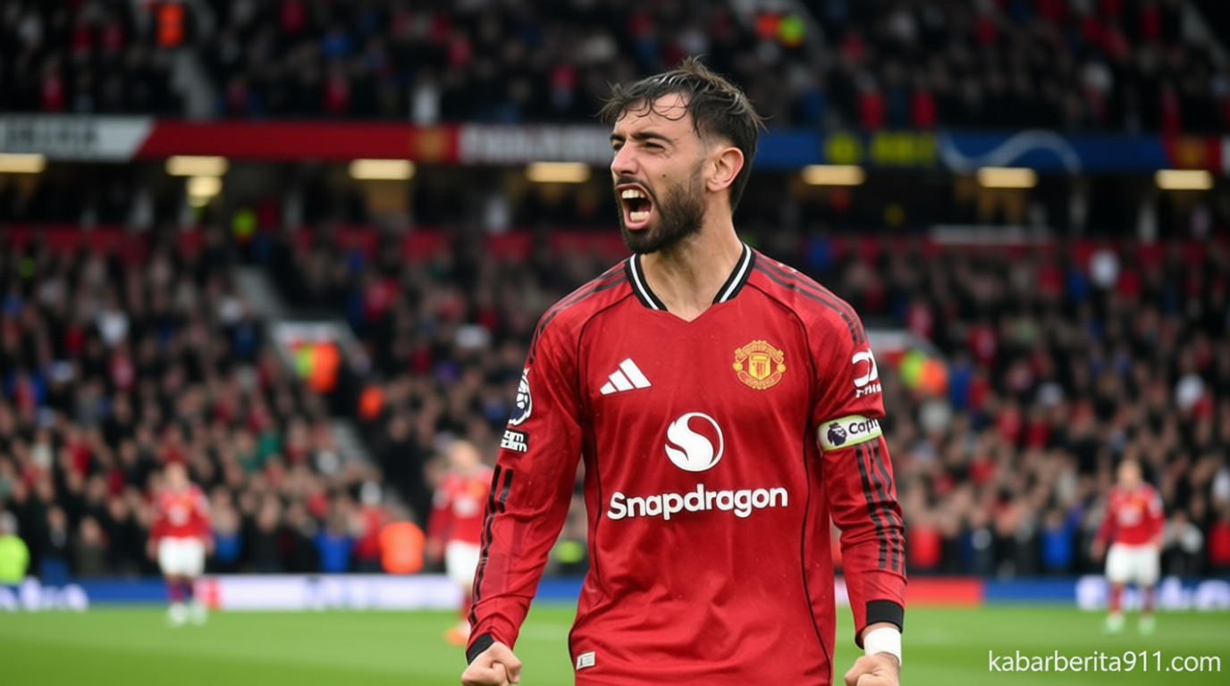 Bruno Fernandes Pecahkan Rekor Assist di Liga Inggris