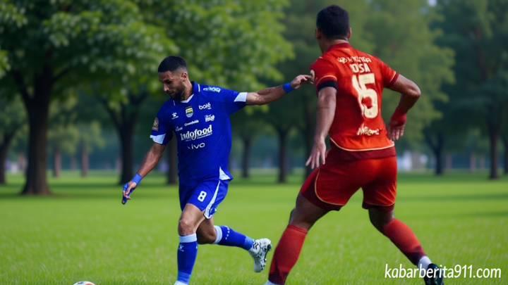 Hasil Super League: Persib Comeback – Menang 2-1 Atas Persija
