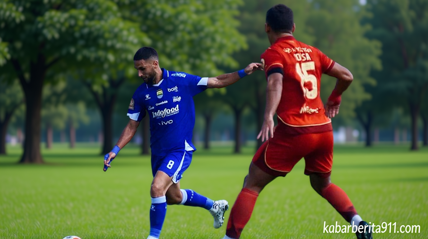 Hasil Super League: Persib Comeback – Menang 2-1 Atas Persija
