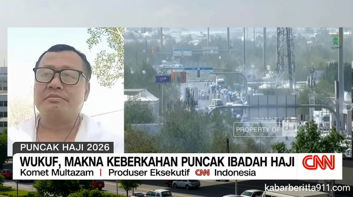 VIDEO: Pantauan Terkini Suasana Jelang Wukuf di Arafah