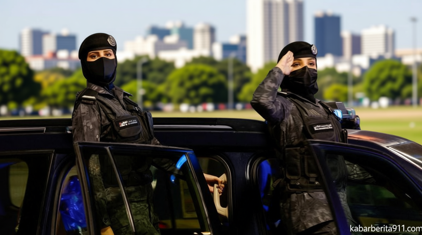 FOTO: Parade Militer Pengamanan Ibadah Haji 2026 di Arab Saudi