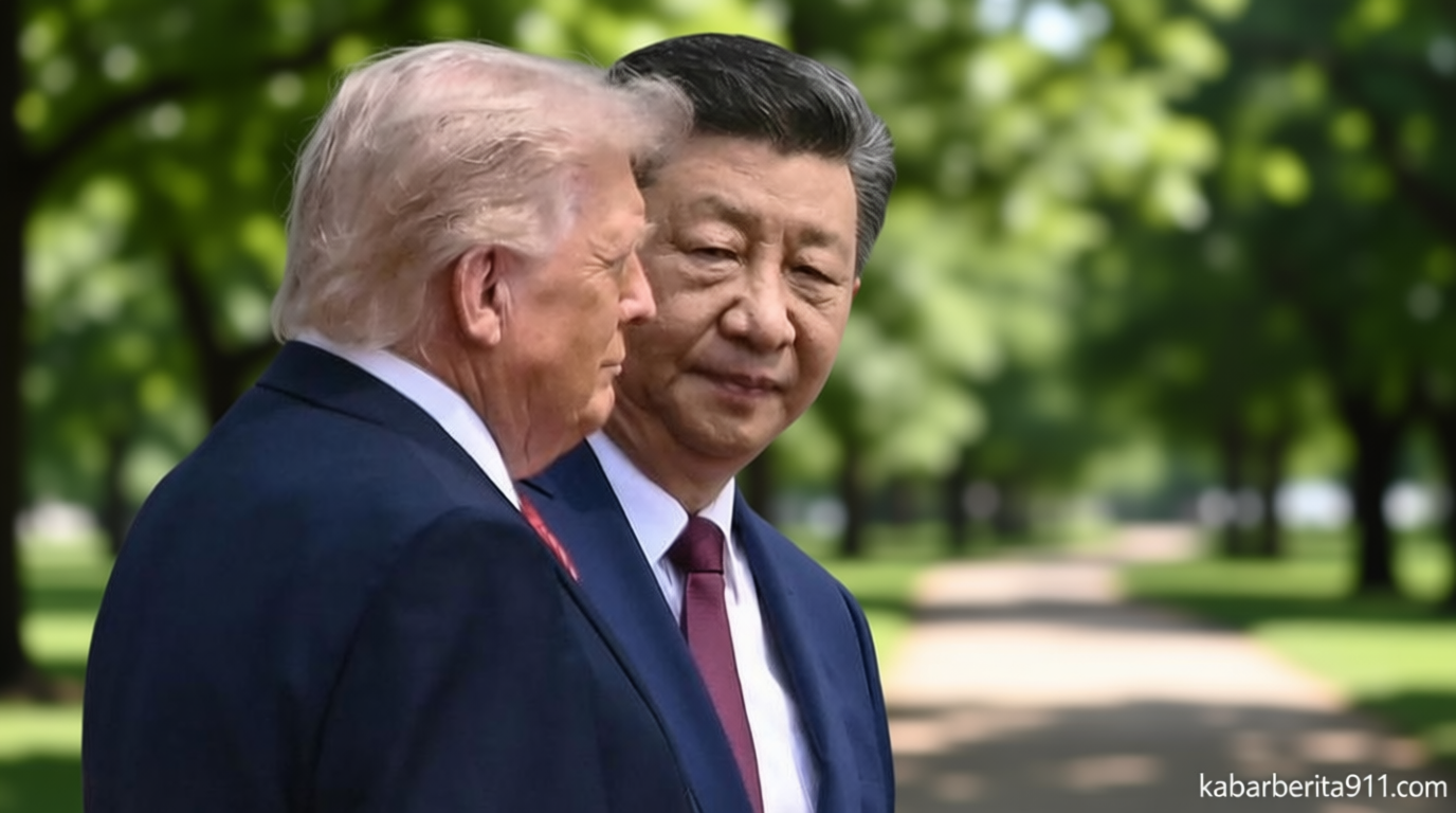 4 Poin Pertemuan Trump dan Xi Jinping di Beijing China