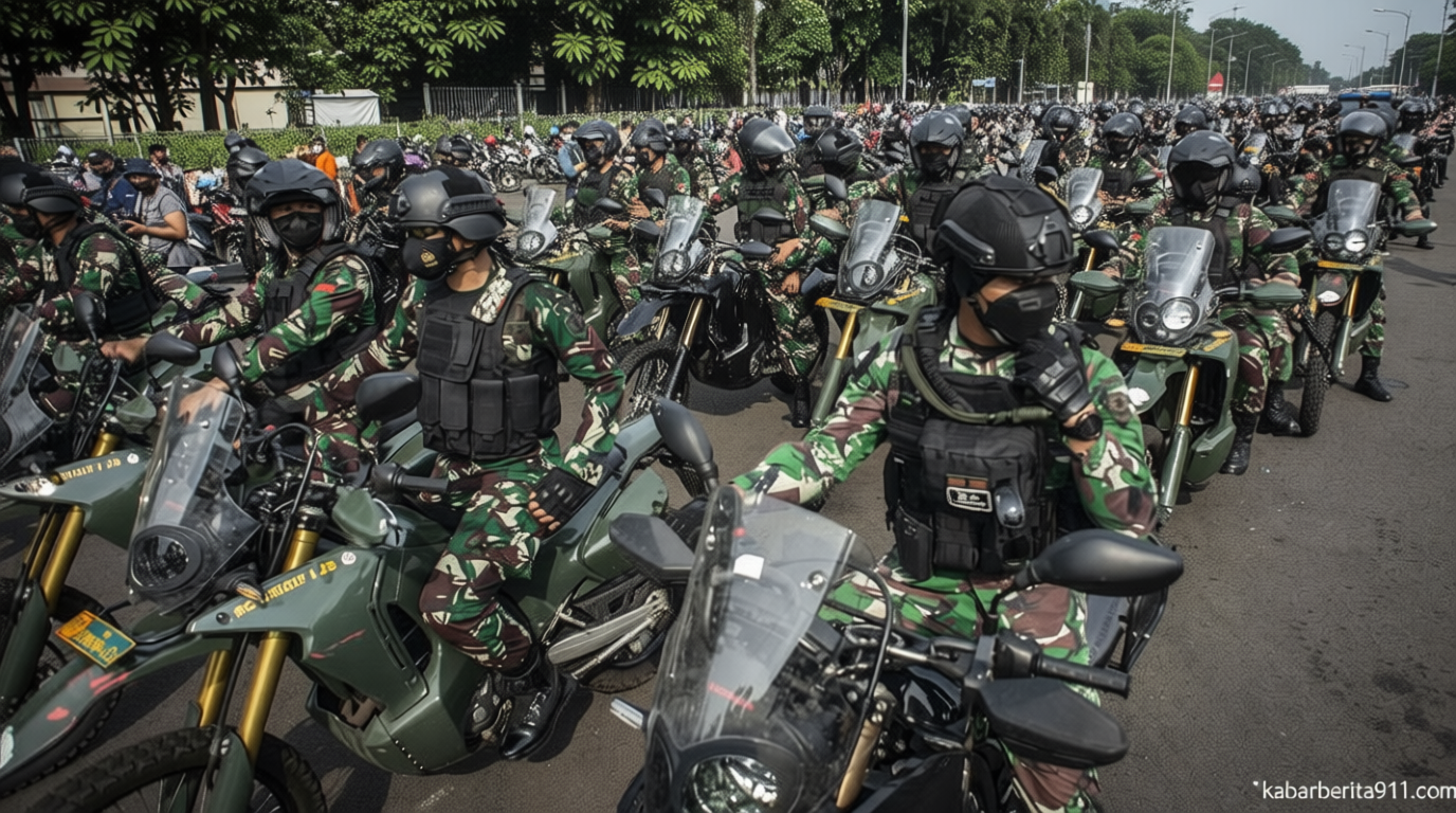 Kodam Jaya Terjunkan Prajurit Bantu Buru Begal di Jakarta