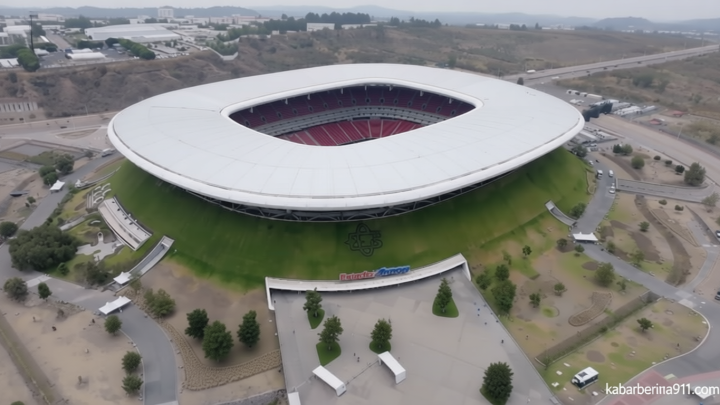 VIDOE: Stadion Akron Meksiko Bersiap Sambut Piala Dunia 2026