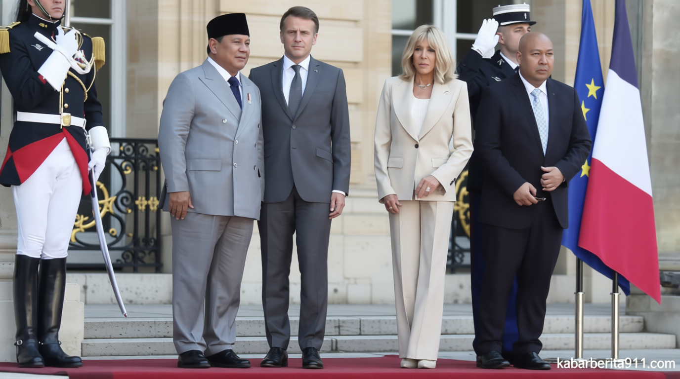 Prabowo Tegaskan RI Konsisten Jaga Perdamaian di Hadapan Macron