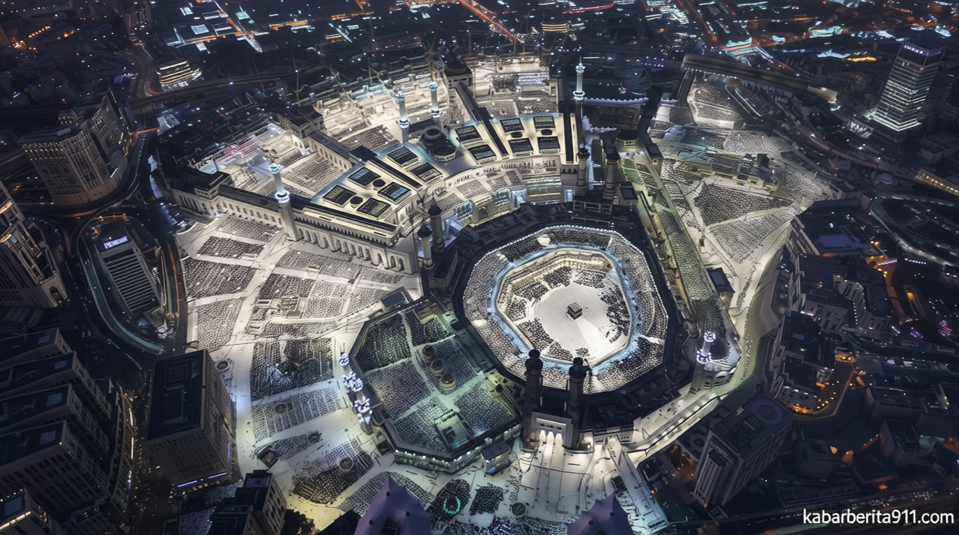 Alasan Masjidil Haram Terletak di Jantung Kota Lembah Makkah
