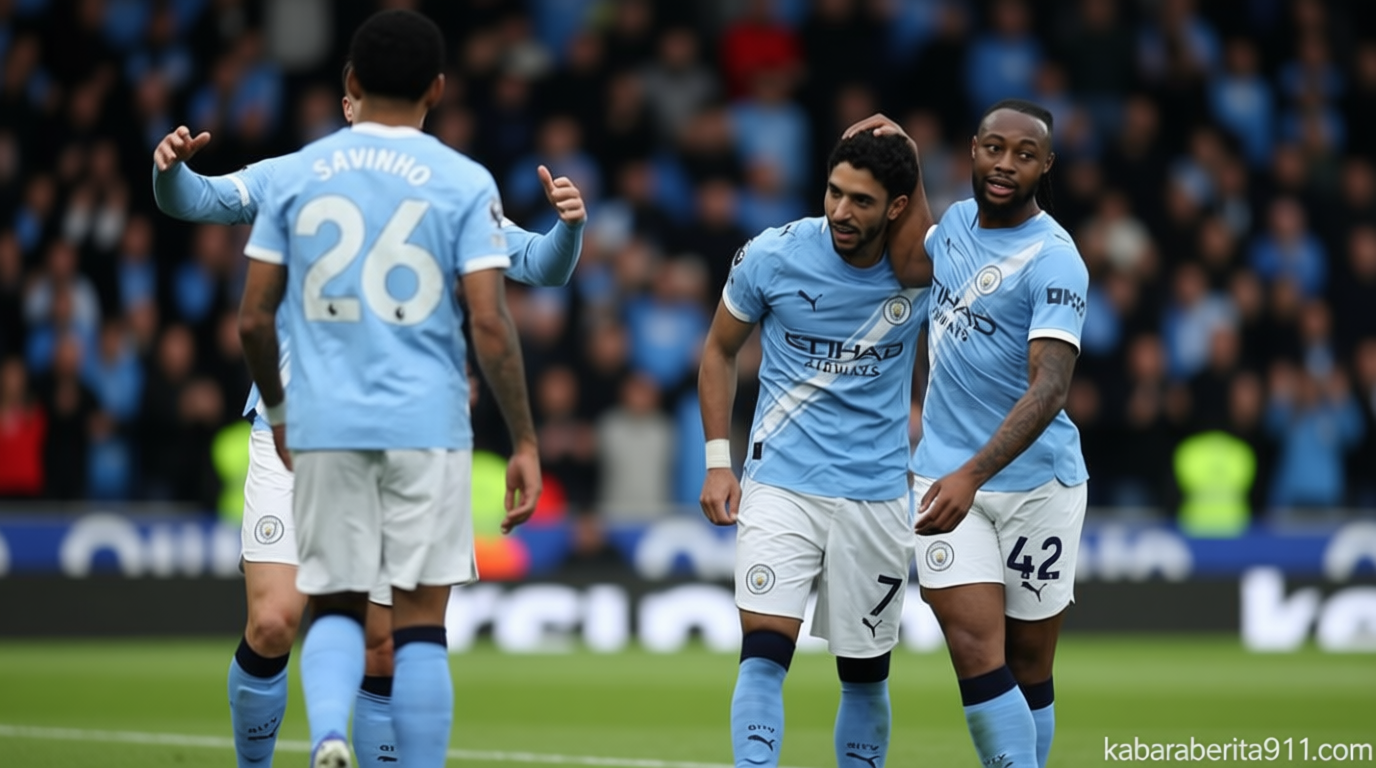 Klasemen Liga Inggris: Man City Beri Tekanan ke Arsenal
