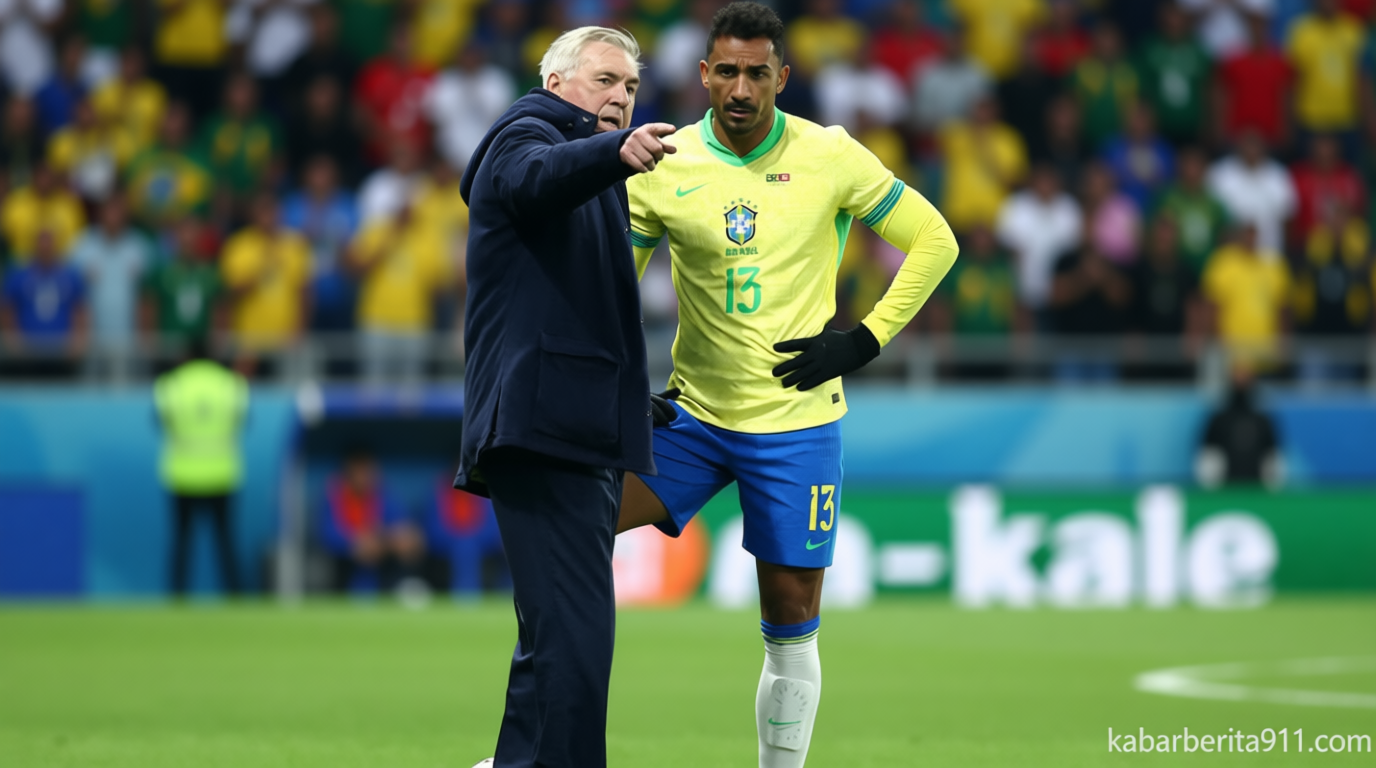 Brasil Resmi Perpanjang Kontrak Ancelotti hingga 2030