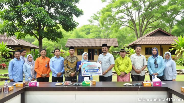 Historic Moment: Bupati Serang Salurkan Bantuan Rp1,19 M untuk Korban Bencana Sumatra