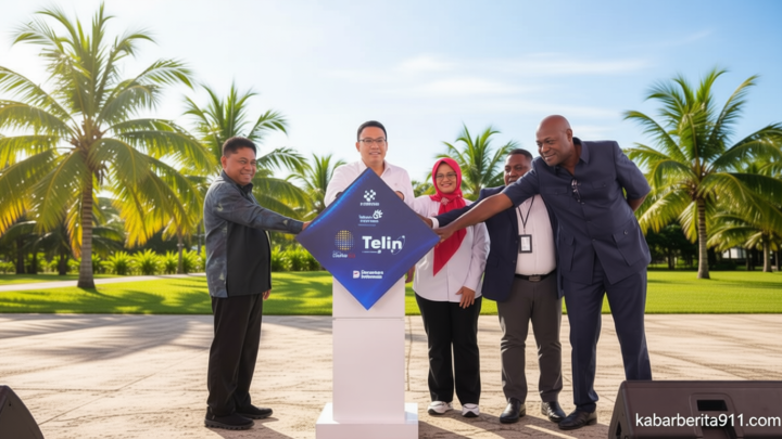 New Policy: Telkom Group Resmikan Kabel Laut Pukpuk, Hubungkan RI-Papua Nugini