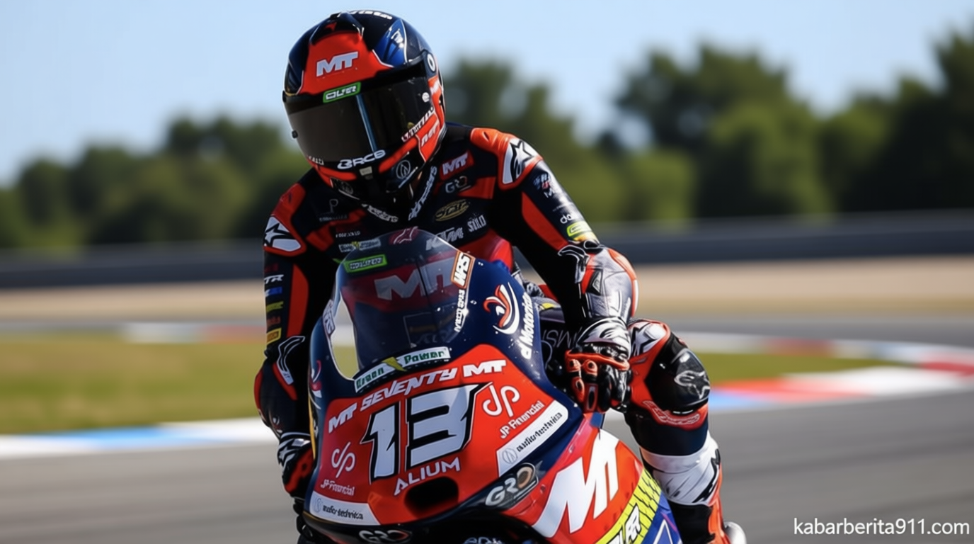 Dua Kali Ungguli Veda – Hakim Danish Percaya Diri di Moto3 Catalunya