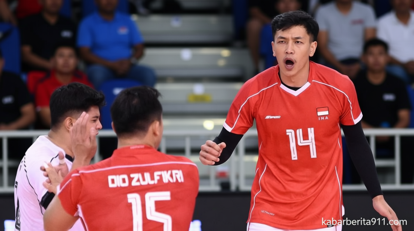 Announced: Daftar 16 Pemain Timnas Voli Indonesia di AVC Nations Cup 2026
