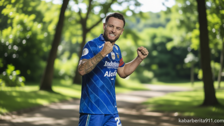 Important Visit: Kata-kata Marc Klok usai Persib Bungkam PSM, Selangkah Menuju Juara