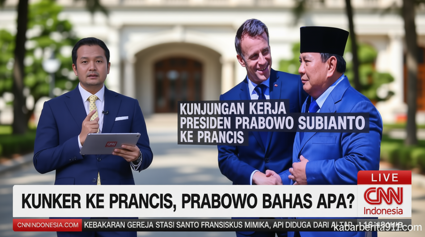 Main Agenda: VIDEO: Kunker Ke Prancis, Prabowo Bahas Apa?