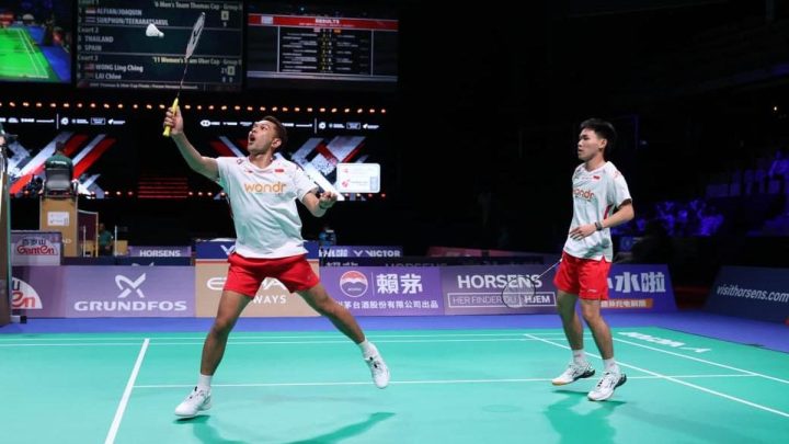 Hasil Singapore Open: Fajar/Fikri Lolos Usai Duel Sengit 3 Gim