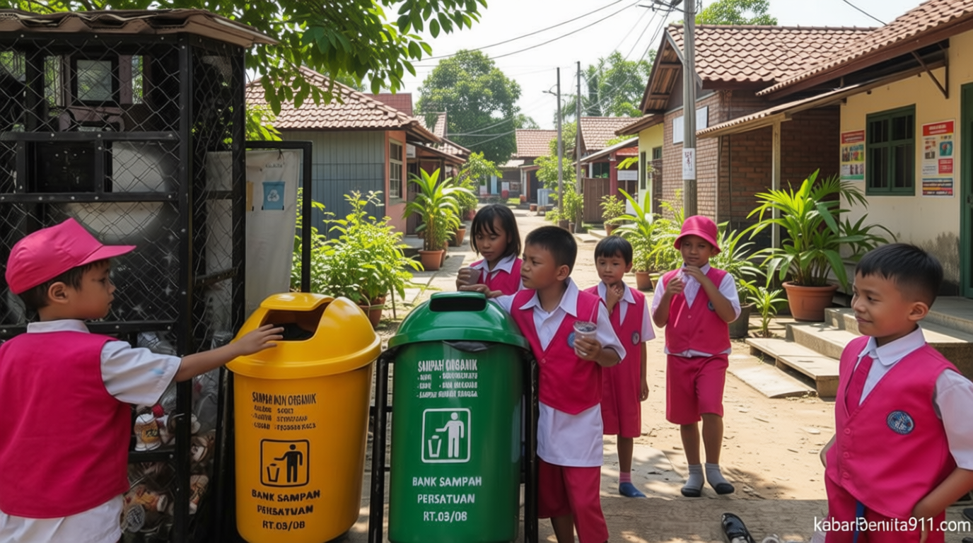 FOTO: Gerakan Pemilahan Sampah dari Rumah di Jakarta