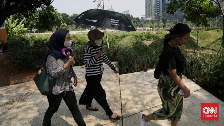 Facing Challenges: Jakarta ‘Terpanggang’, Suhu Terasa Tembus 41 Derajat Celsius