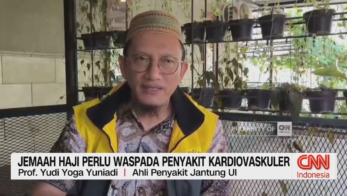 VIDEO: Jemaah Haji Perlu Waspada Penyakit Kardiovaskuler