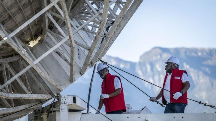 Important Visit: FOTO: Konektivitas Satelit di Papua Pegunungan