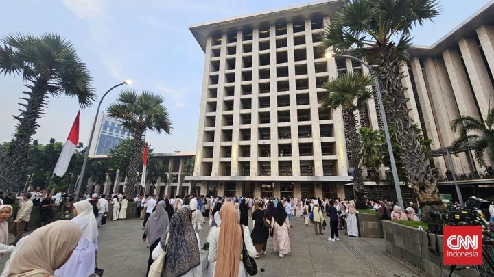 Important Visit: Gibran Salat Iduladha di Istiqlal, Didampingi Sejumlah Menteri