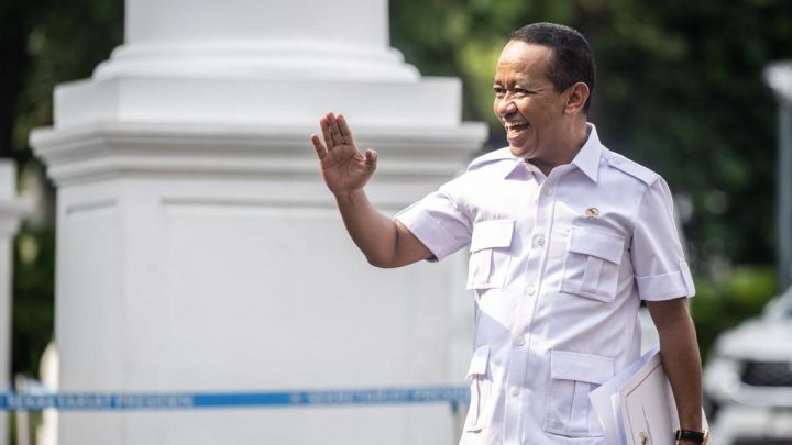 Bahlil Ingin Ketemu Pembuat Lagu ‘MBG Mas Bahlil Ganteng’