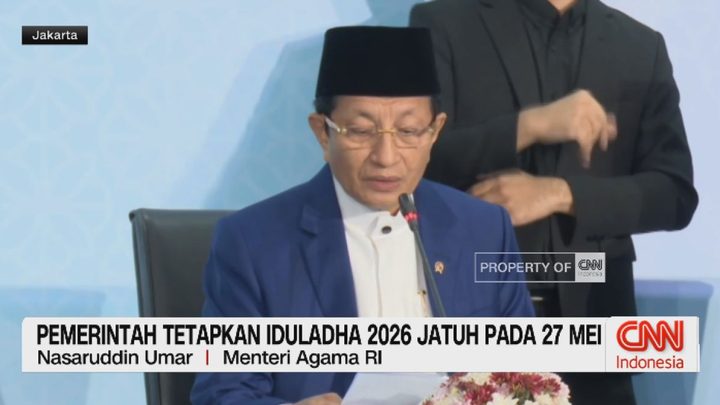 VIDEO: Pemerintah Tetapkan Iduladha 2026 Jatuh pada 27 Mei