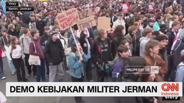 Special Plan: VIDEO: Mahasiswa di Berlin Demo Tolak Wajib Militer Jerman