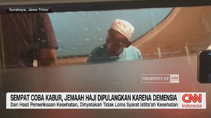 VIDEO: Sempat Coba Kabur – Jemaah Haji Dipulangkan Karena Demensia
