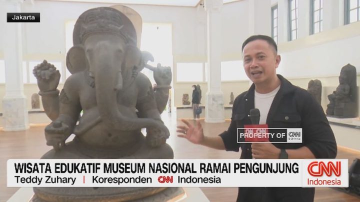 VIDEO: Wisata Edukatif Museum Nasional Ramai Pengunjung